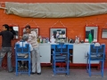Barber Shop, Delhi by Val Bluck