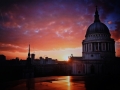 City Sunset by Lou Humphreys